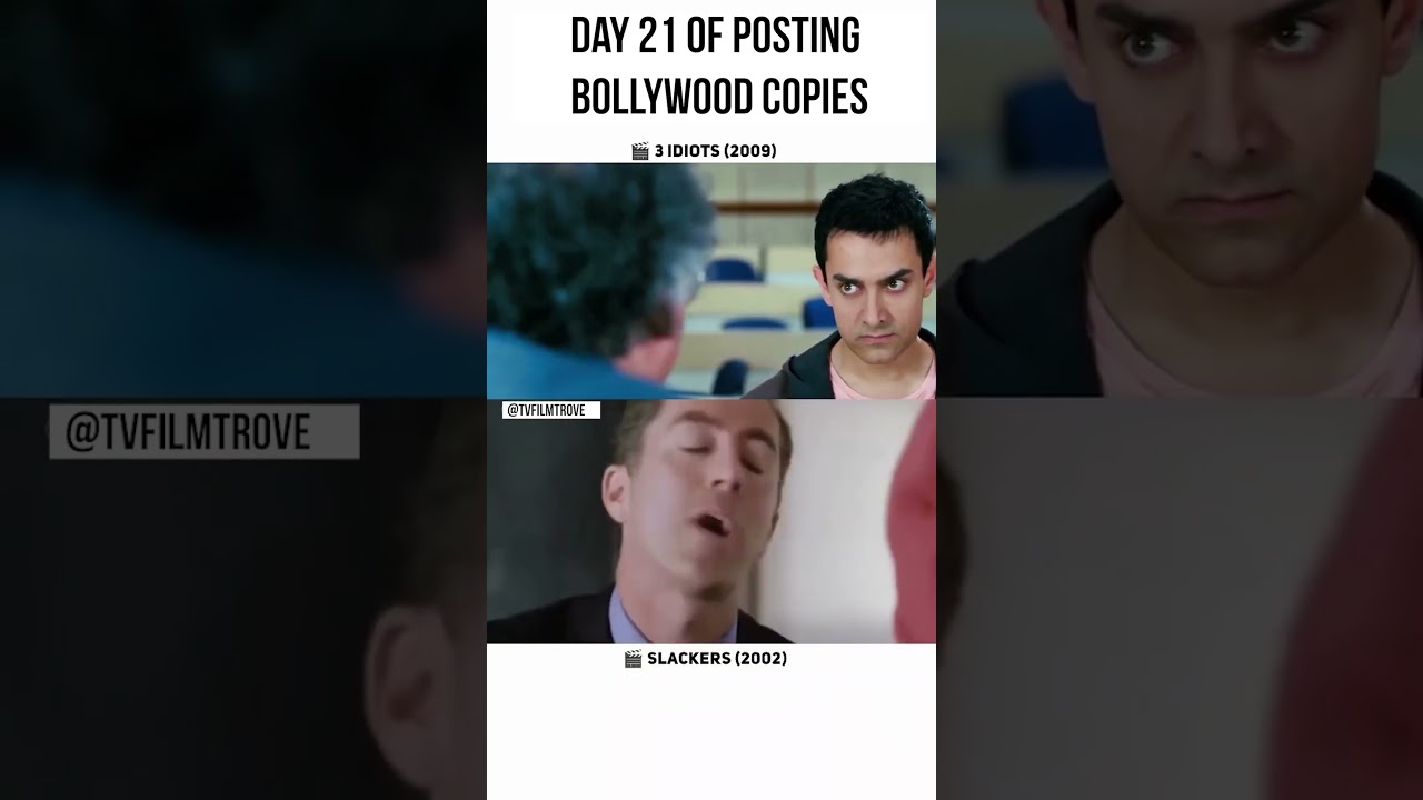 Day 21 of Posting Bollywood Copies Ft 3 Idiots