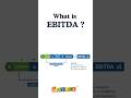 What is EBITDA? | EBITDA Explained in Simple Words with Example | Finance Basics #ebitda  #shorts