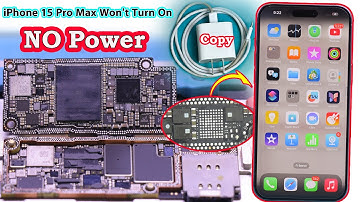 iPhone 15 Pro Max No Power - Won