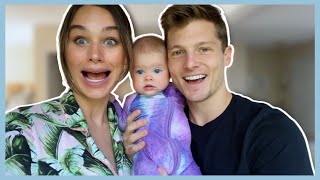 Our Day In The Life With A 5 Month Old | Work From Home Parents
