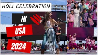 Holi Celebration in USA 2024 | How Indians Celebrate