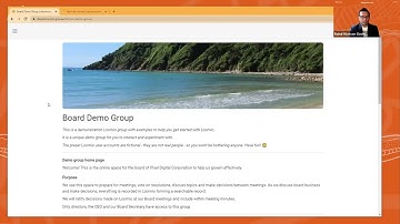Demo of Loomio for ORIC boards