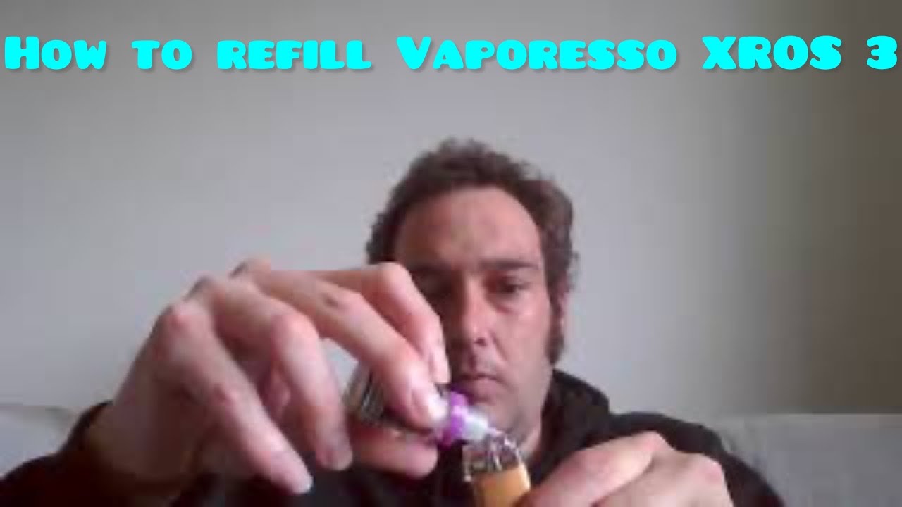 How to refill the XROS 3 by Vaporesso