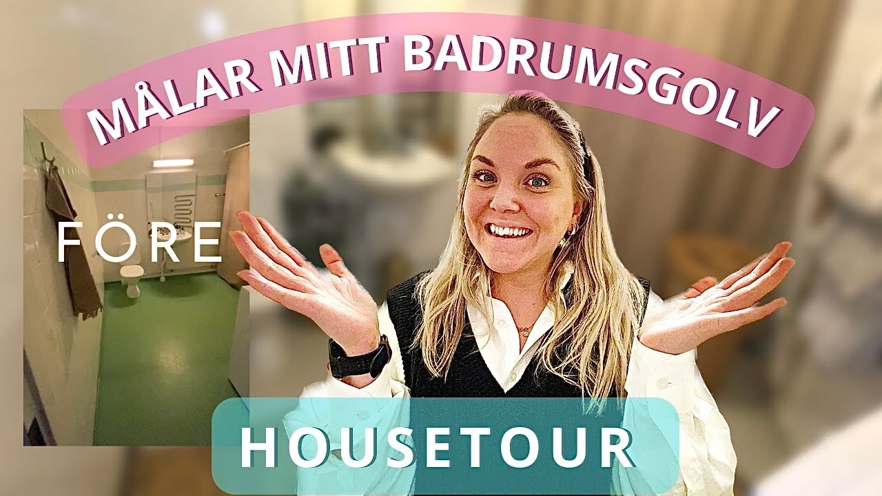 VLOGG 30 - BUDGET RENOVERING AV BADRUM OCH HOUSETOUR