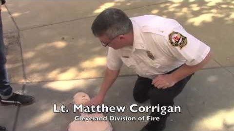 Student CPR demonstration