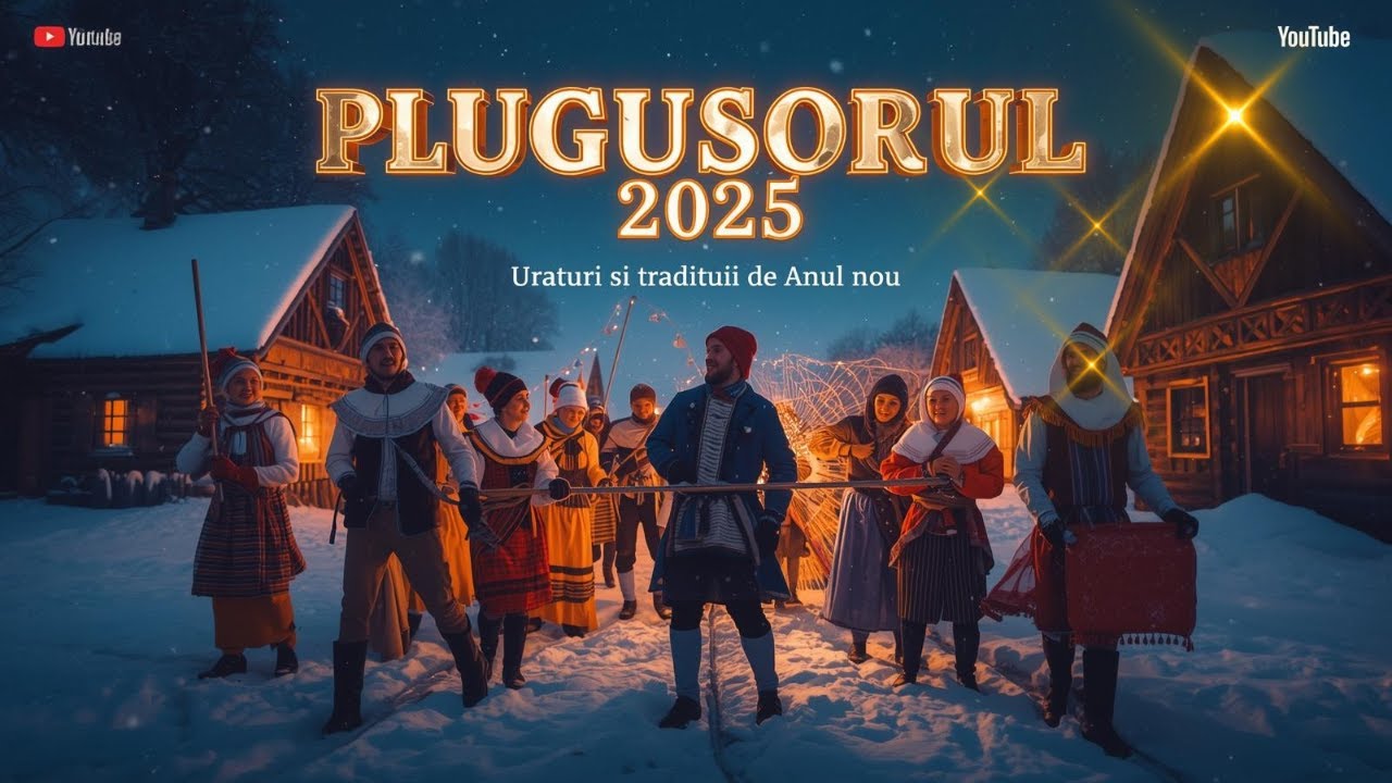 🌾 Plugușorul 2025 🔥 Urătură Tradițională Românească | Versiune Nouă | COLINDE TRADITIONALE ROMANESTI