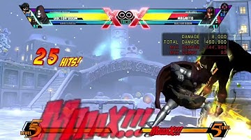 Umvc3 doom optimal foward throw w/Rambam loops