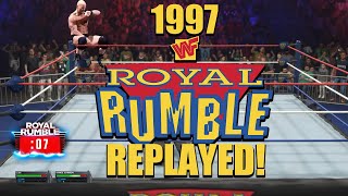 Replaying the 1997 Royal Rumble! Can Stone Cold Do It Again???