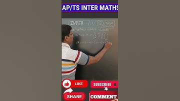Matrices|| Inter 1A ||2 Marks Q