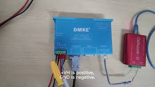 wire connection for DC servo motor and dervo controller XE-DSC-48D30X