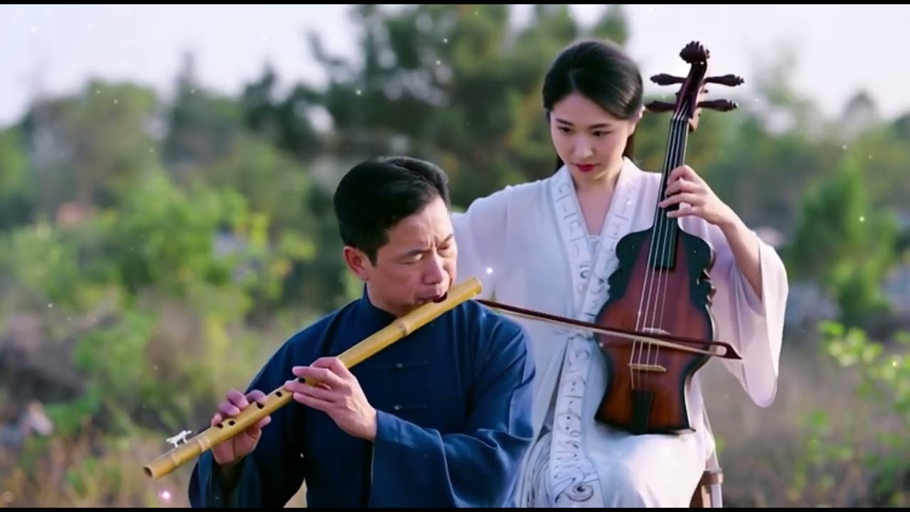 Relaxing Chinese Zen Music: Bamboo flute, Erhu & Guzheng | Soothing Music#relxing #likeandsubscribe
