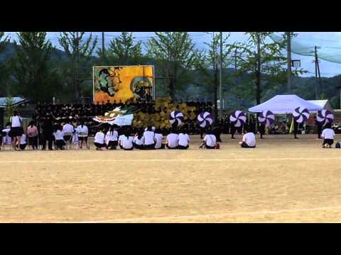 斐高体育祭2015黄団応援1