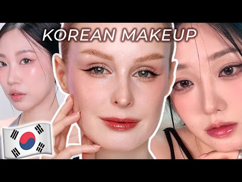 Пробую КОРЕЙСКИЙ макияж 🇰🇷 KOREAN Makeup