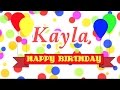 Happy Birthday Kayla Song