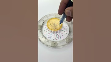 Can You Guess the Final Shape? ? #art #asmr #spirograph #usa #shorts