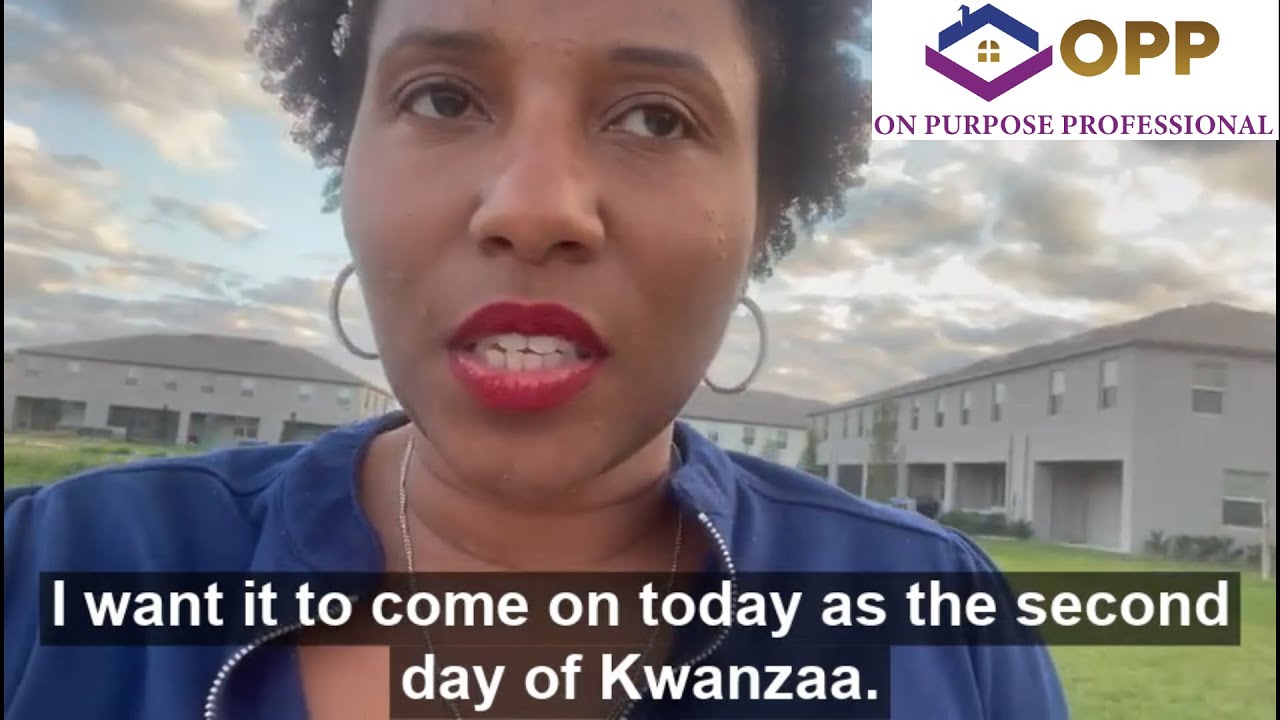 OPP Real Estate & Kwanzaa Similarity SelfDetermination YouTube