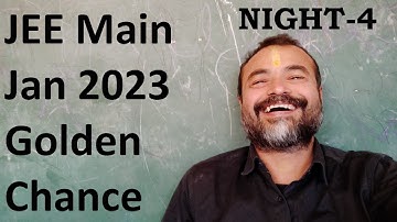JEE 2023 Night 4 Crash Course Short Tricks & Guessing Main Advanced Maths Important Ques Algebra 3D