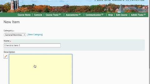 Creating a D2L Checklist.mp4