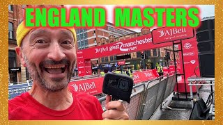 RACE DAY VLOG // England International Masters Race // Great Manchester Half Marathon