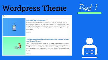 Wordpress theme development | Bootstrap 5 | - Part 1