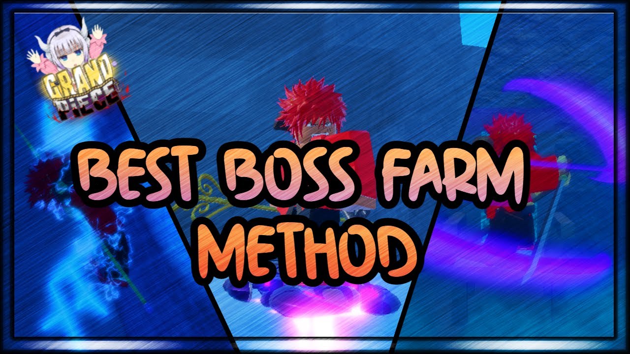 [GPO] BEST BOSS FARM METHOD IN GRAND PIECE ONLINE!!! (Works On ALL