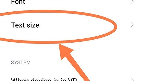 redmi 7 change text size/how to change text size in redmi 7
