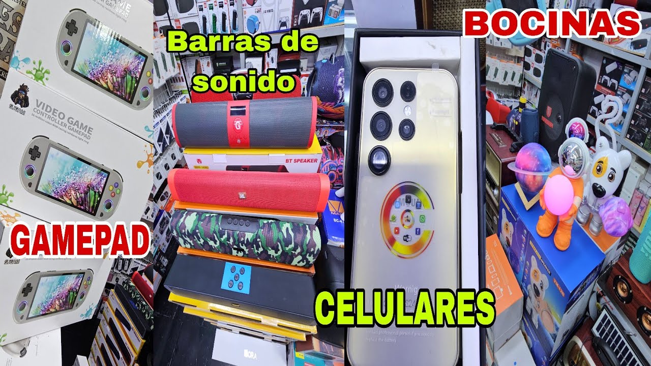 CELULARES DE MARCAS FAMOSAS/ TABLETAS/ CÁMARAS DE CARRO/JUEGOS ARCADE/ BOCINAS/ AUDÍFONOS Y MÁS!