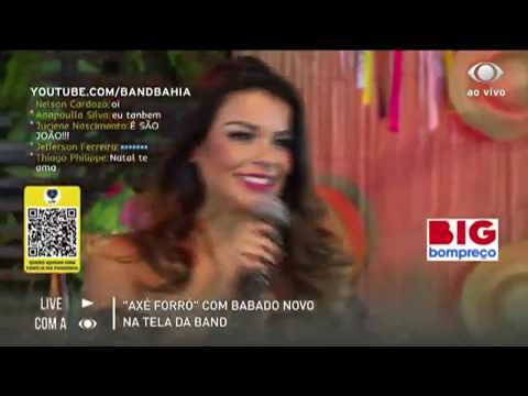 LIVE COM A BAND - BABADO NOVO - 20/06/2020 - AXÉ FORRÓ | Mari Antunes canta grandes sucessos