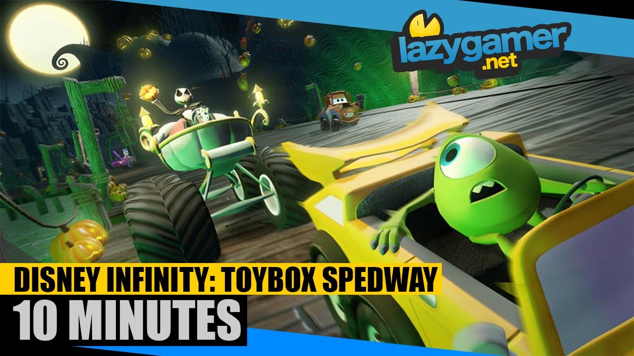 Ten minutes with DISNEY INFINITY 3.0 TOYBOX SPEEDWAY
