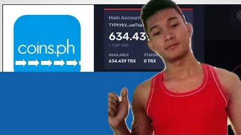 Coins.ph To Tron Wallet Guide ( How To Deposit )