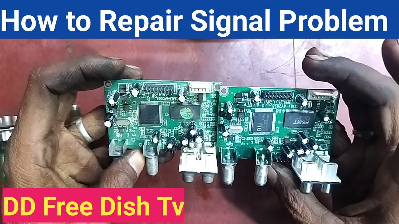 📡 How to Repair Signal Problem in DTH // Dth dish tv card Repair