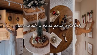Decorando A Casa Para O Natal 2025 - Árvore Minimalista, Muito Diy, Guirlandas E Mais