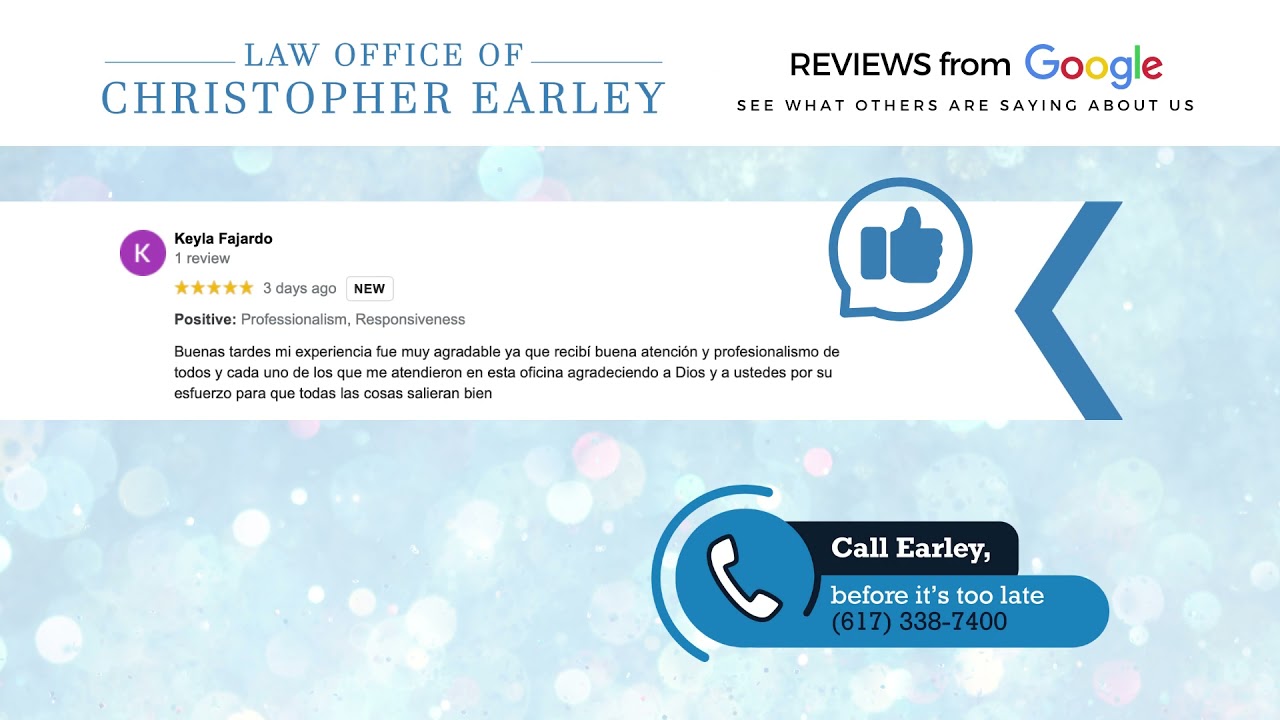 Testimonios / Earley Law Group YouTube