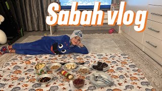 Sabah Vlog. Sabah sabah neler yapıyoruz?