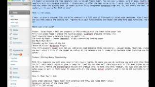 Great WordPress Template &Plugin +Video Tutorial