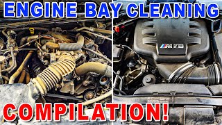 Deep Cleaning Dirty Engine Bays