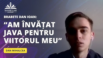 Am învățat Java pentru viitorul meu - ne spune Brabete Dan Ioan absolvent Java From Scratch