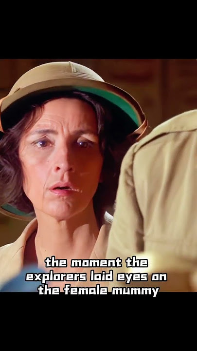 This is an Egyptian female mummy that has been preserved for thousands of years.#movie