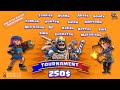 #clashroyale  قرعه بطولة ال 16 لاعب على 250 دولار