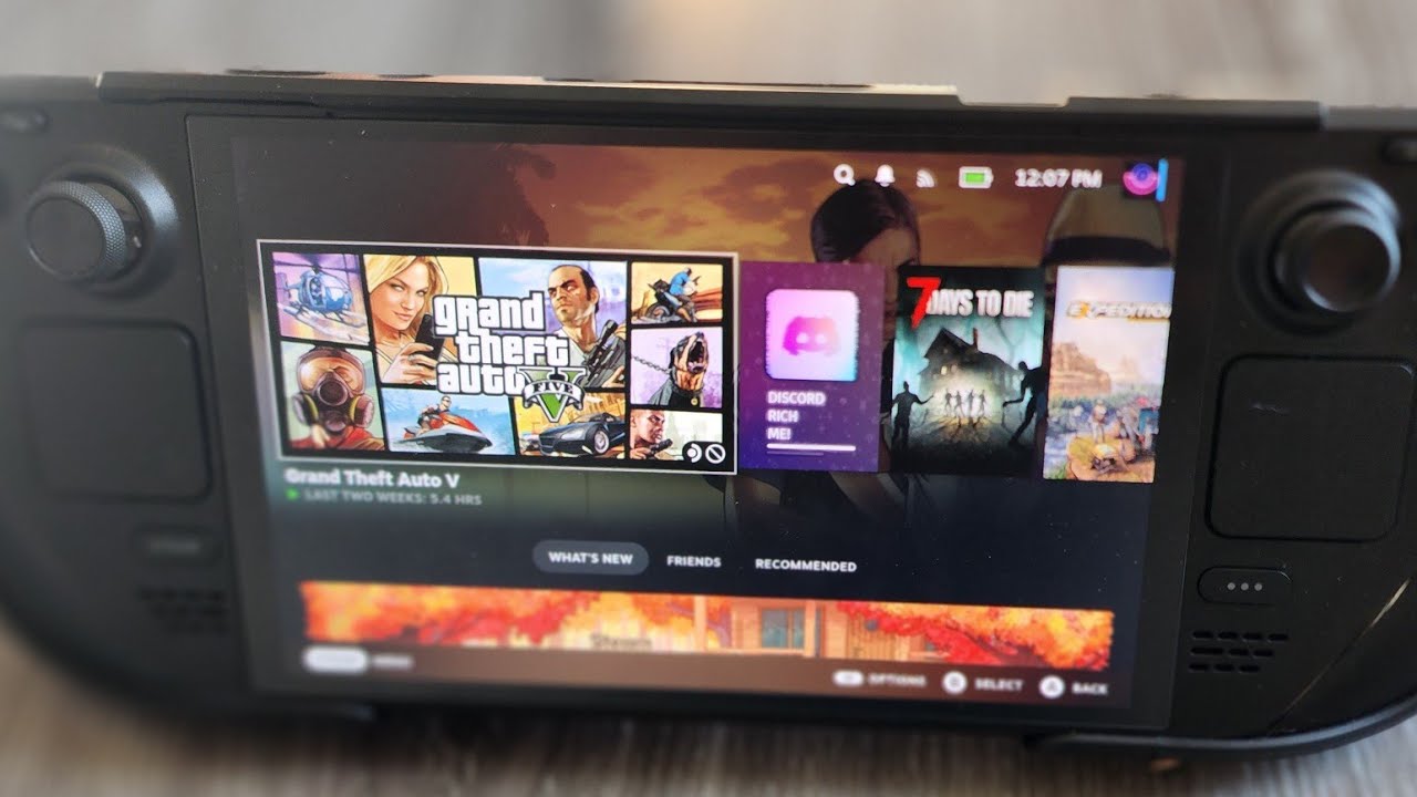 GTA 5 Game Play On The Steam Deck YouTube 