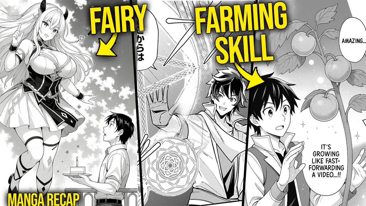 He's Reincarnated With Farming Skills That Make His Plants Give S+ Abilities When Ate | Manga Recaps