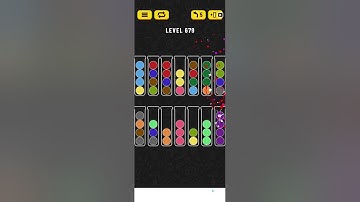 Ball sort puzzle level 679 #ballsortpuzzle