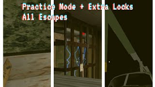 Granny Chapter Two In Practice Mode + Extra Locks + All Escape