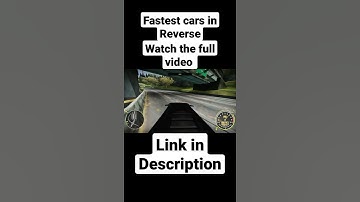 Fastest Cars In Reverse NFS Most Wanted 2005 #nfs #shorts #nfsshorts #nfsmostwanted