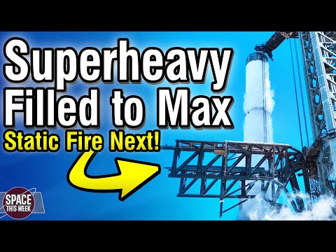 SpaceX Superheavy FULLY FUELLED in first launchpad test, Rocket Lab Recovery Mission, SLS Update