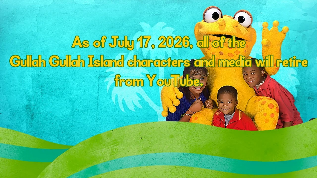 Gullah Gullah Island Media to Retire from YouTube on July 17, 2026
