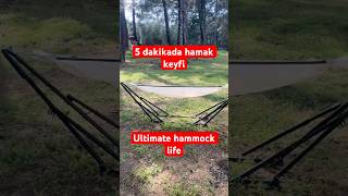 Doğada Taşınabilir Konfor ✨ Portable Comfort in Nature ~ sller hamak ~ siller hamak #hamak #hammock