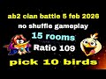 Angry birds 2 clan battle 5 feb 2026 no shuffle gameplay Angry birds 2 clan battle 5 feb 2026 no shuffle gameplay