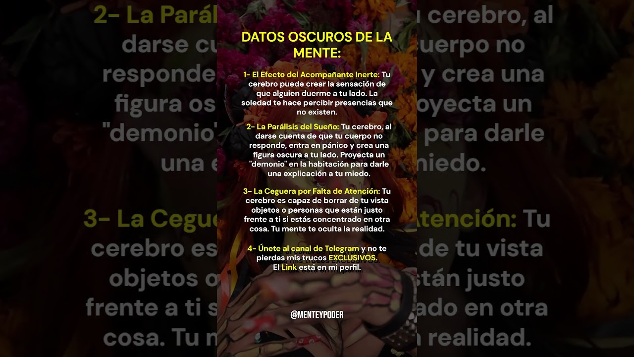 🤯 3 MISTERIOS de la Mente Humana (No Duermas sin Ver Esto) 💀