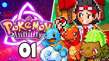 Pokemon Infinity Part 1 NEW REGIONAL STARTERS Pokemon Fan Game gameplay Walkthrough